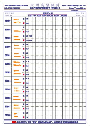 6-214 Table needle