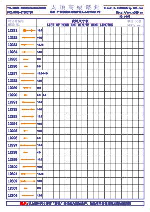 1-096 Table needle