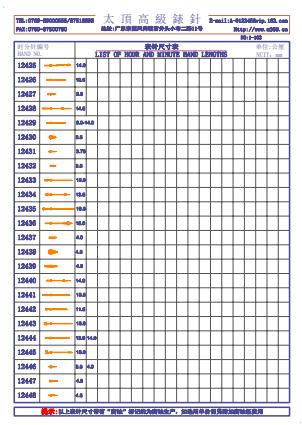 1-102 Table needle