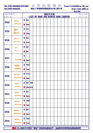 3-062 Table needle