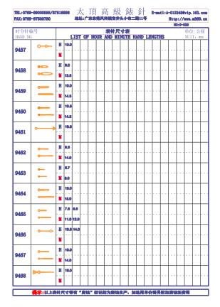 9-039 Table needle