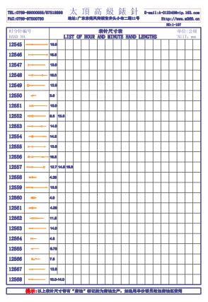 1-107錶針